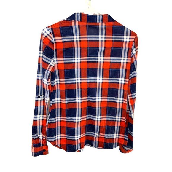 Bella D Super Soft Flannel Button Down Small - Picture 2 of 3